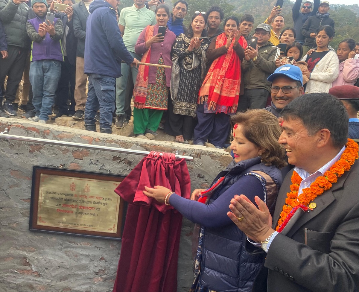 परराष्ट्र मन्त्री राणाल द्वारा ५ अर्ब लगानीमा बन्ने जालपादेवी केबलकार शिलान्यास
