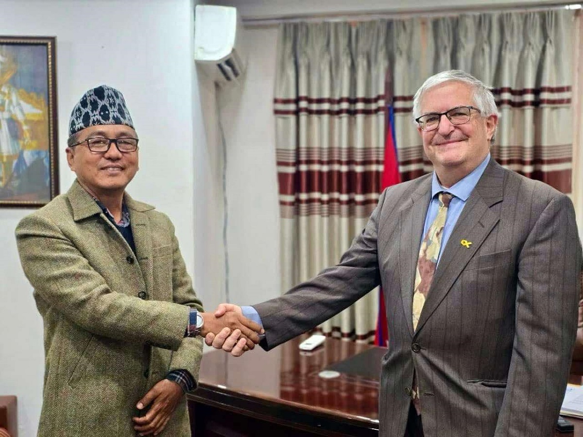 राप्रपा अध्यक्ष लिङ्देन र इसराइलका राजदूतबीच भेटवार्ता