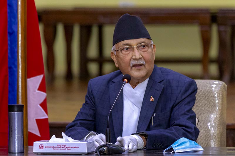 केन्द्रीय कमिटी बैठकमा ओलीको सम्बोधन- एमालेविरुद्धका झुटा प्रचार तथ्यका आधारमा खण्डन गरौँ