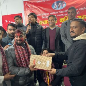 अनेरास्ववियु नेपाल कमर्स क्याम्पस मिनभवनको अध्यक्षमा बिपिन भट्टराई निर्वाचित