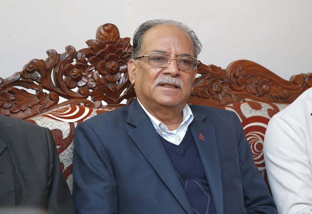 प्रचण्ड भन्छन्: प्रतिक्रियावादीहरू माओवादीलाई विभाजन गर्न ज्यान छाडेर लागेका छन्