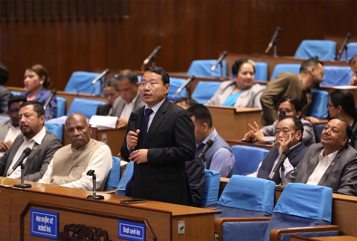 वर्षमानले संसद्‌मा भनेको ठूलो माछा को हो ?