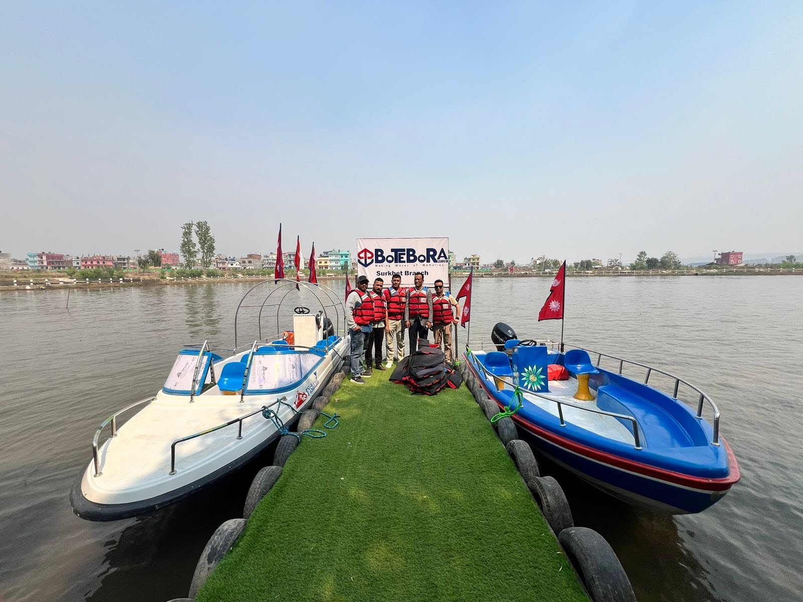 बुलबुल तालमा मोटरबोट सञ्चालन भएपछि…