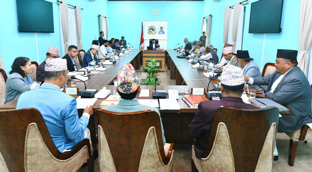 आजलाई बोलाइएको मन्त्रिपरिषद बैठक स्थगित