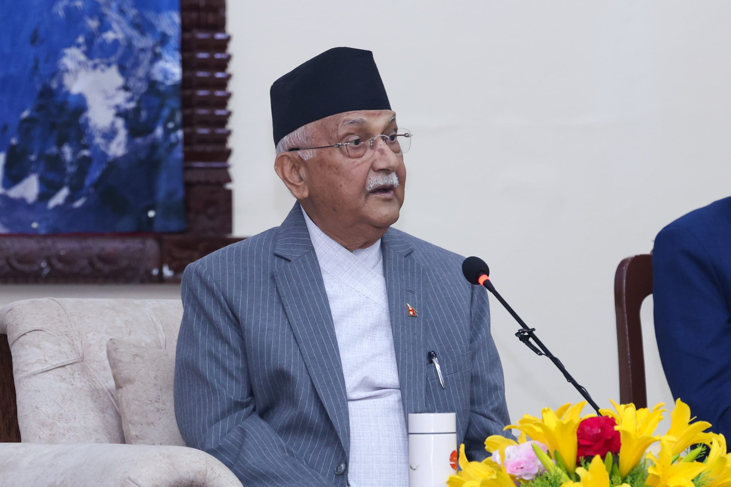 सदनमा गलत बोले तत्काल प्रतिवाद गर्न एमाले सांसदलाई ओलीको निर्देशन