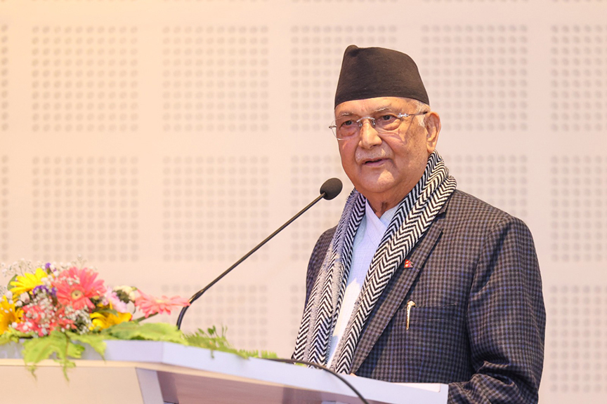 प्रधानमन्त्रीद्वारा बधाई ज्ञापन