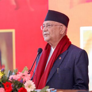 एमालेलाई एकल बहुमत आउने गरी फिल्डमा खट्न ओलीको आग्रह