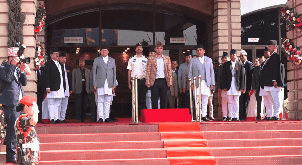 राष्ट्रपतिले प्रस्तुत गर्ने नीति तथा कार्यक्रमको पूर्वाभ्यास सकियो