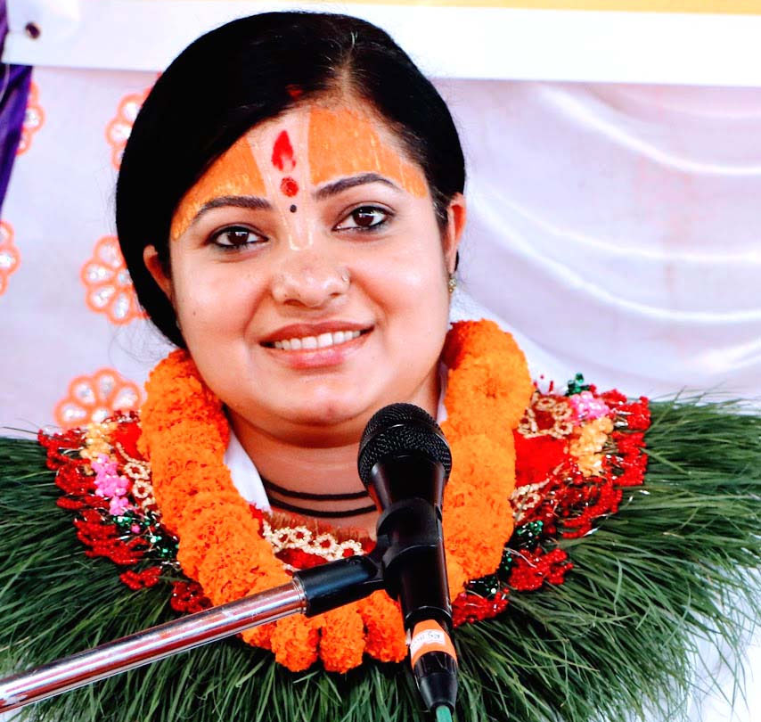 पोखरा कोटिहोममा कथा वाचन राधिका दासीले गर्ने