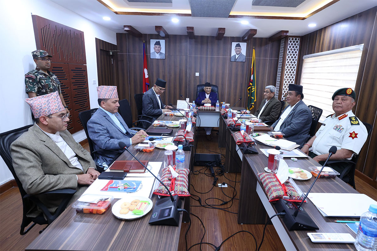 सीमा र विमानस्थलमा निगरानी बढाइने केन्द्रीय सुरक्षा समिति बैठकको निर्णय