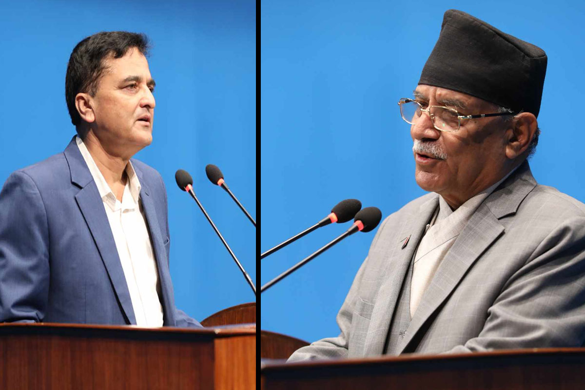 प्रचण्डप्रति योगेशको आक्रोश : सीसाको घरमा बसेर अरुलाई ढुङ्गा नहान्न सुझाव