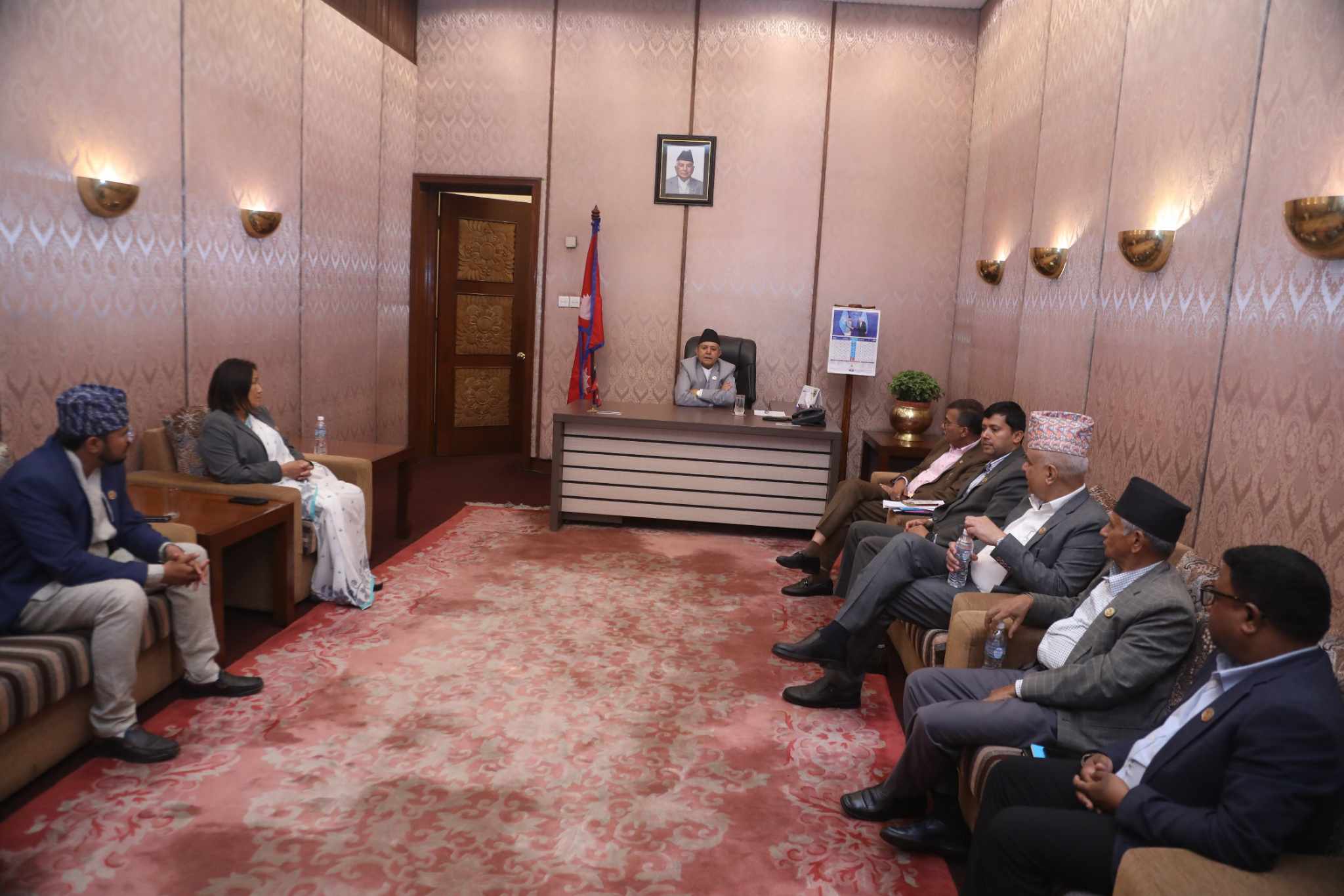 रास्वपाको संसद अवरोधपछि पाँच दलसँग छलफलमा सभामुख