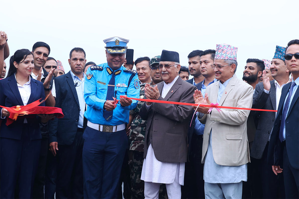 आजदेखि सञ्चालनमा आयो ग्वार्कोको फ्लाइओभर, प्रधानमन्त्रीबाट उद्घाटन