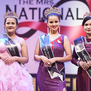 लक्ष्मी देवीलाई द मिसेस नेशनल ग्रयाण्डको उपाधि