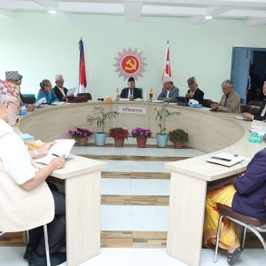 एमाले सचिवालय बैठक जारी