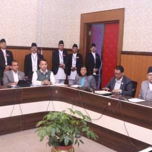निजामती विधेयकको त्रुटि छानबिन गर्न गठित समितिको संयोजक पदलाई सभापतिमा परिणत
