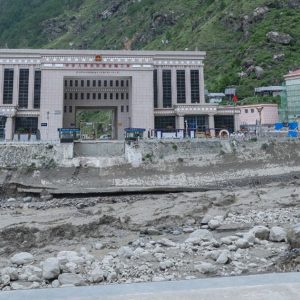 रसुवागढी सीमानाकामा बेलीब्रिज निर्माण सुरुः आगामी भदौ ३० गतेभित्र सम्पन्न हुने लक्ष्य