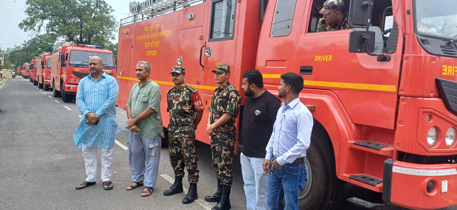वीरगञ्जमा पानीको आपूर्ति गर्न मधेश प्रदेश सरकारद्वारा वारुणयन्त्र र ट्याङ्कर परिचालन