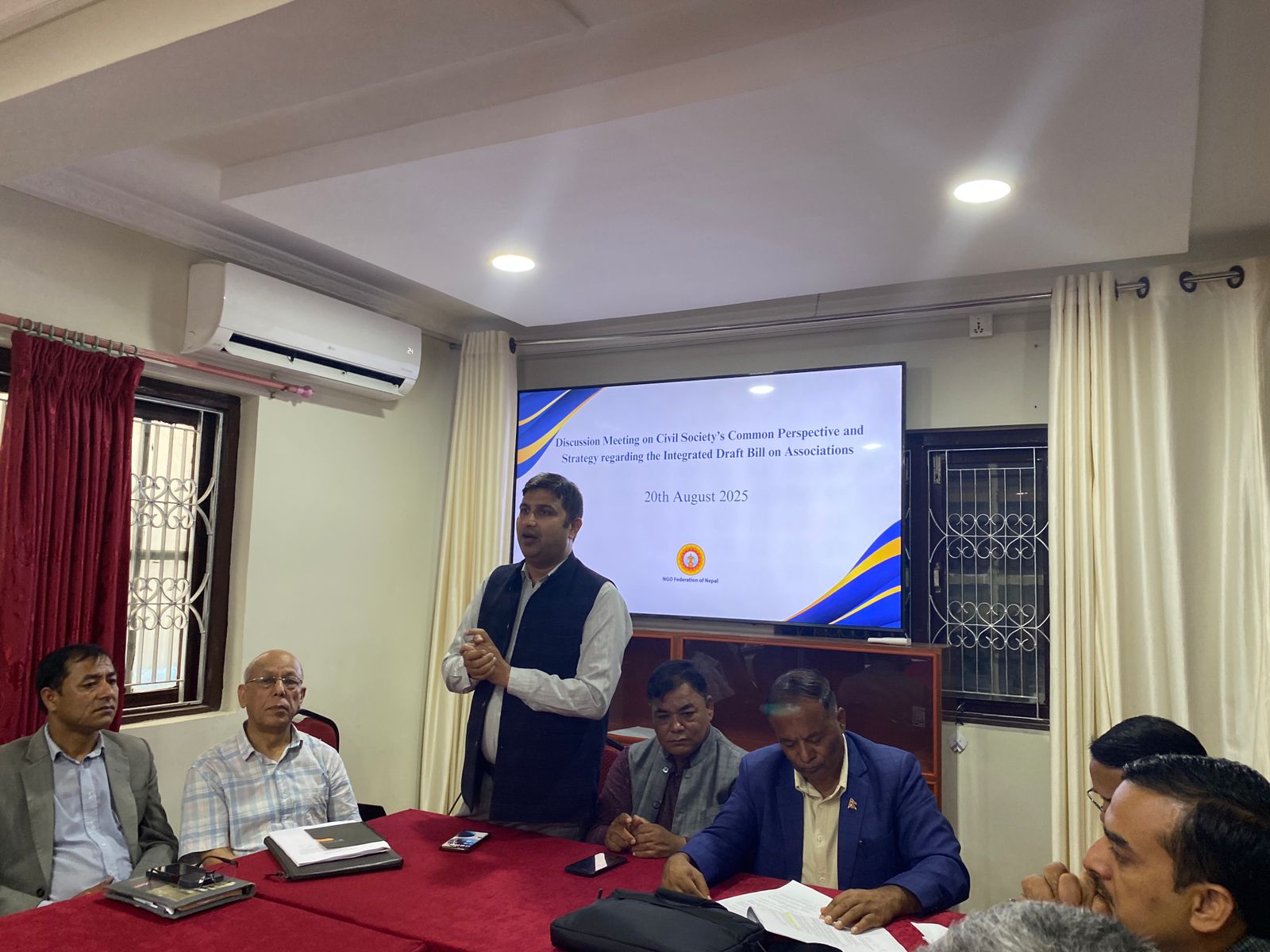 सरकारले ल्याएको ‘संघ संस्था ऐन’ को मस्यौदाप्रति गैसस महासंघको आपत्ति