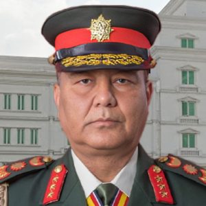 प्रधानसेनापति सिग्देल चीन जाँदै