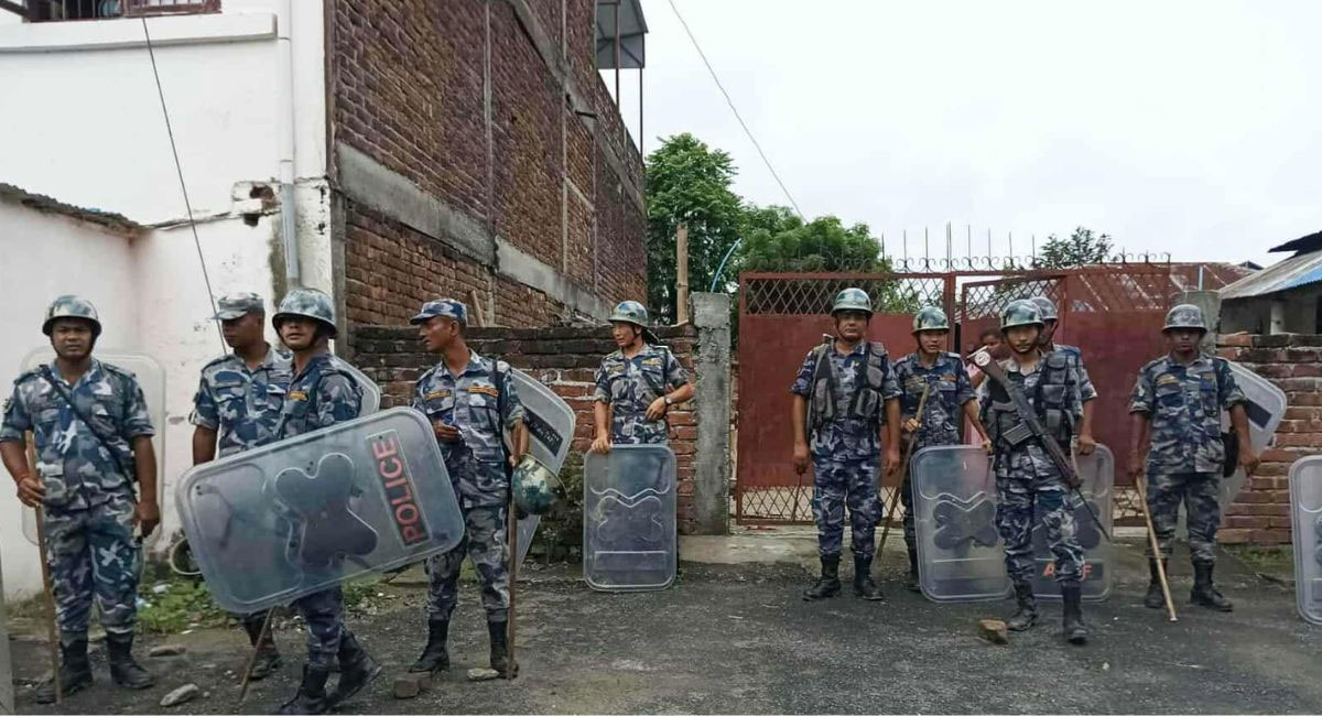विराटनगरको बाल सुधार गृहमा झडप, एक प्रहरी घाइते