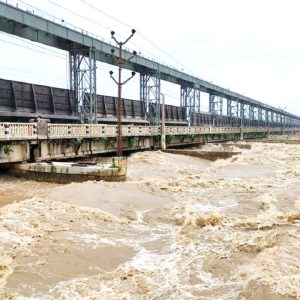 सप्तकोसी नदीमा पानीको बहाव एक लाख ७९ हजार क्युसेक