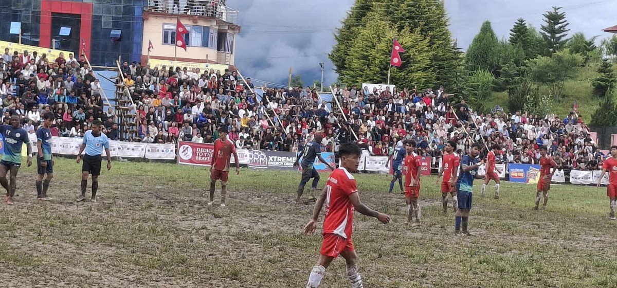 सलहेस र चर्च ब्वाईजबीच ताप्लेजुङ गोल्डकपको उपाधि भिडन्त
