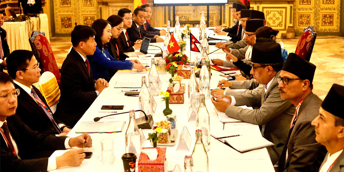 नेपाल र भियतनाम उपराष्ट्रपतिबीच सांस्कृतिक पर्यटन र द्विपक्षीय सम्बन्धको भविष्यमा छलफल