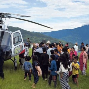 ‘५० शैय्या’को उद्घाटन, तर विशेषज्ञ विहीन दिक्तेल अस्पताल : खोटाङवासी अझै हेलिकप्टरमै जीवन खोज्दै