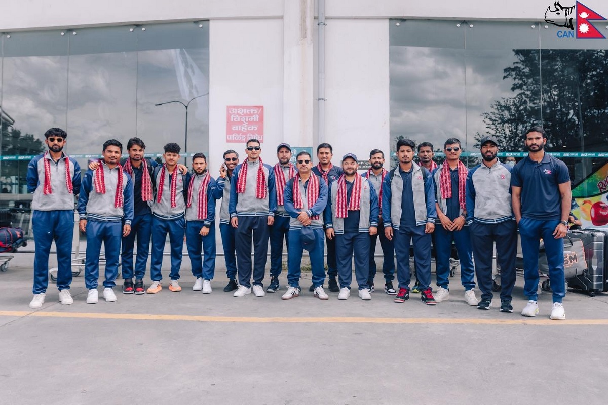 अष्ट्रेलियाबाट फर्कियो नेपाली क्रिकेट टोली