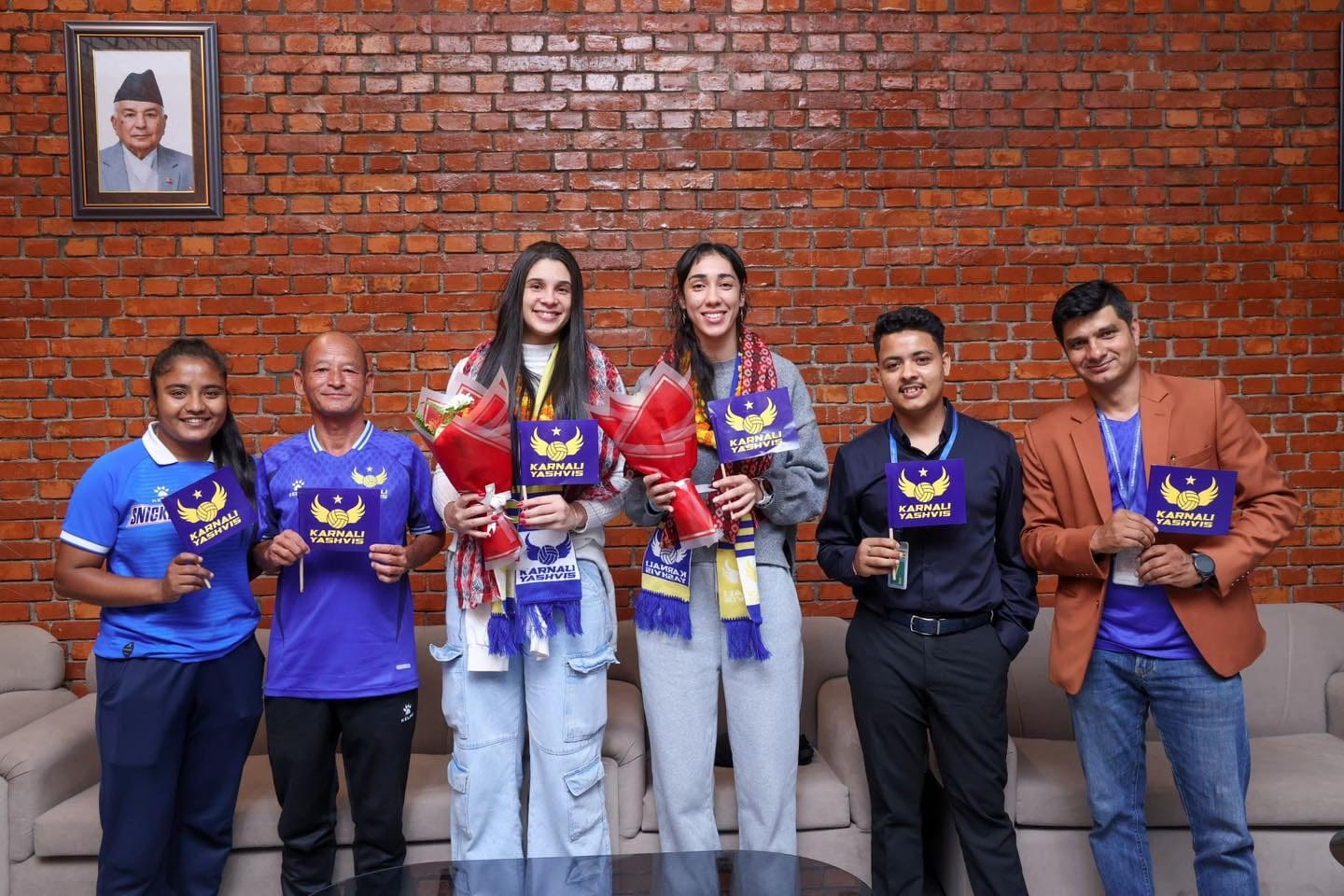 एभरेस्ट महिला भलिबल लिग खेल्ने ग्रिस र ब्राजिलका तीन खेलाडी आइपुगे