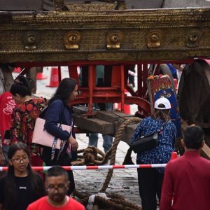 काठमाडौंमा आज भव्य इन्द्रजात्रा : जीवित देवी कुमारीसहित रथयात्रा