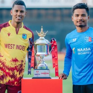 सारजहामा नेपाल र वेस्ट इन्डिजबीच ऐतिहासिक टी–२० सिरिज आजदेखि सुरु