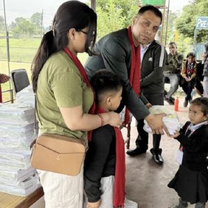 अष्ट्रेलियाबाट स्वदेशप्रतिको योगदान: पौडेल ‘उदास’ले गरे विद्यालयका विद्यार्थीलाई सहयोग