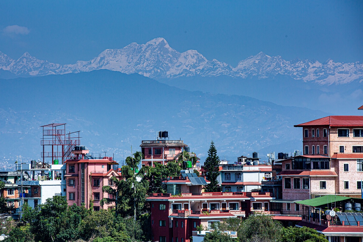 ललितपुरको धापाखेलबाट देखिएको मनमोहक दृश्य (फोटो फिचर )