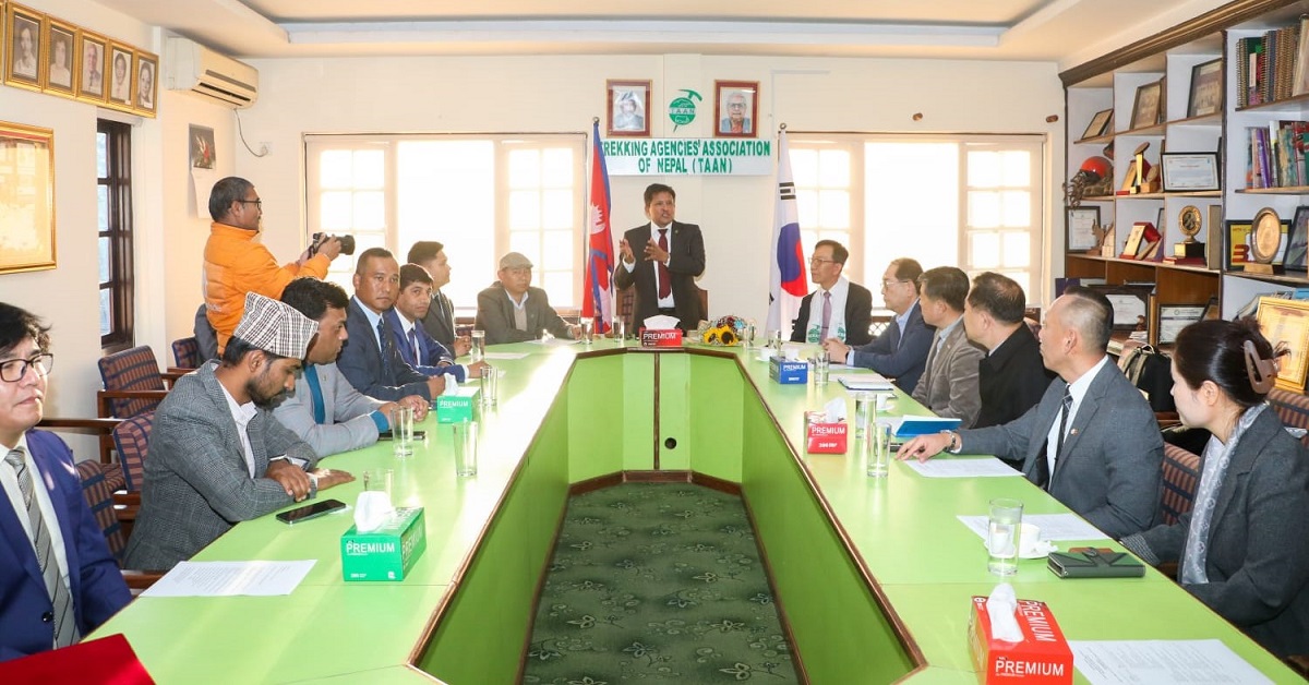 कोरियाली पर्यटन प्रवद्र्धनका लागि टान र काटाबीच समझदारी