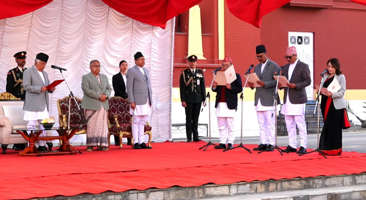 नवनियुक्त चार मन्त्रीले लिए शपथ, कसले कुन मन्त्रालय पाए ?