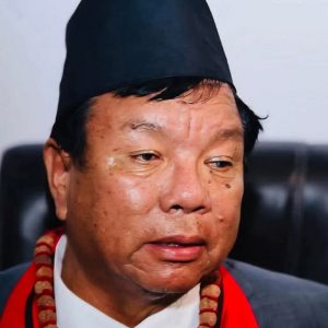 फागुन २१ को निर्वाचन: महावीर पुनले रोजे ‘त्रिभुज’ चुनाव चिह्न