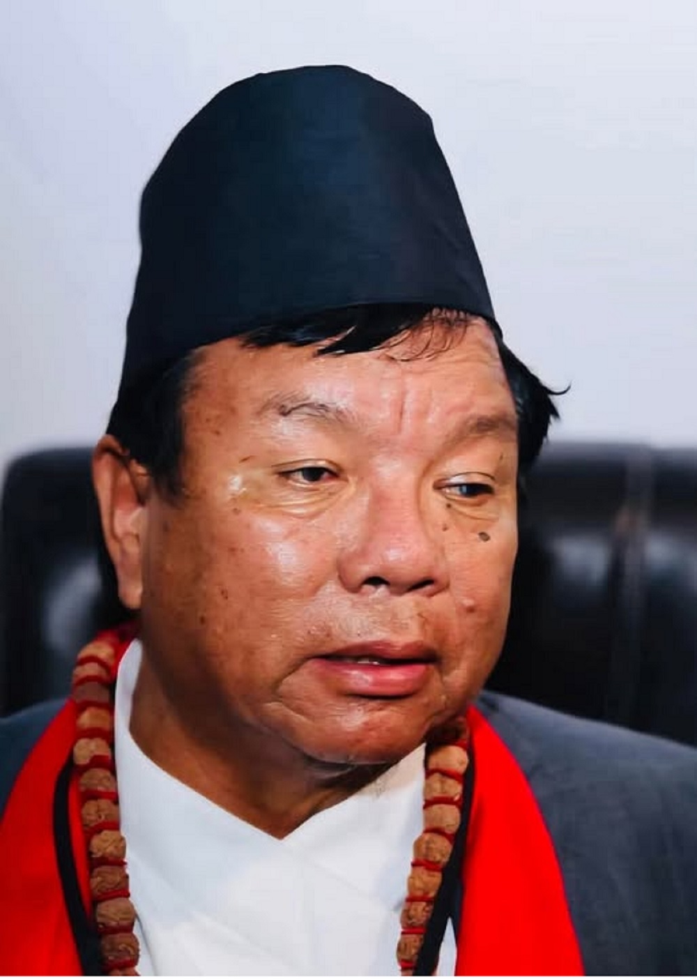 फागुन २१ को निर्वाचन: महावीर पुनले रोजे ‘त्रिभुज’ चुनाव चिह्न